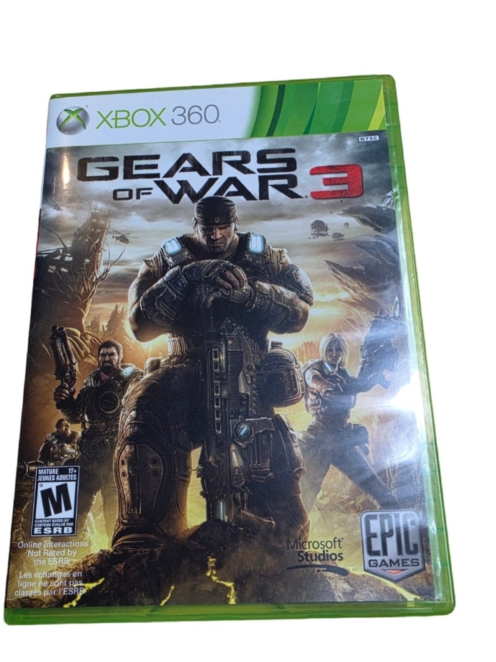 Microsoft Xbox 360 Gears of War 3 Game